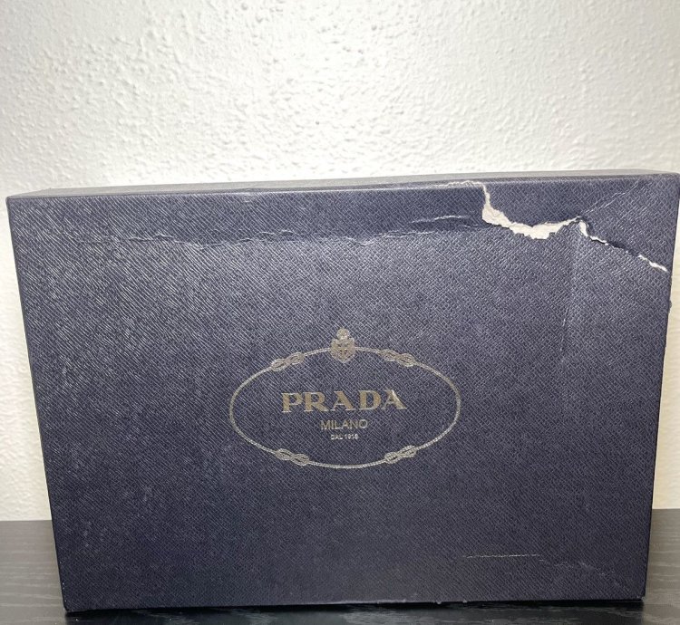 Prada Monolith Lug-sole Brushed Leather Loafers Size 9