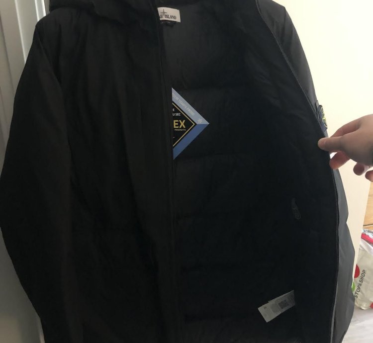 Stone Island Ripstop Gore-tex Real Down Jacket size Xxl