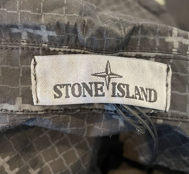 Stone Island Ripstop Grid Camo Shirt Jacket