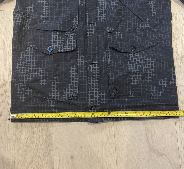 Stone Island Ripstop Grid Camo Shirt Jacket