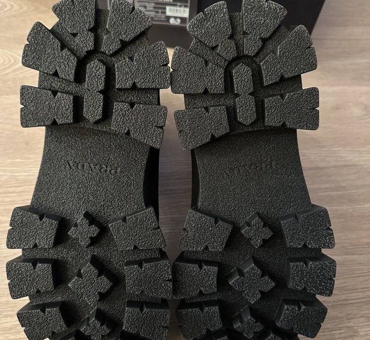 Prada Monolith Re-nylon Gabardine Boots