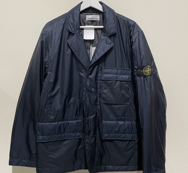 Stone Island Ripstop Nylon Primaloft Blazer Jacket