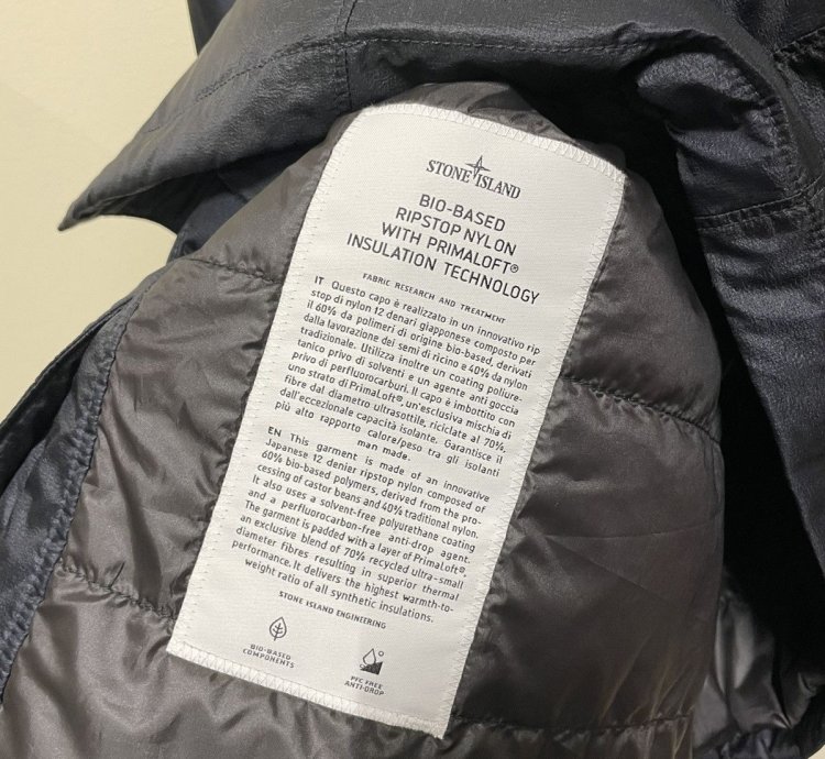 Stone Island Ripstop Nylon Primaloft Blazer Jacket