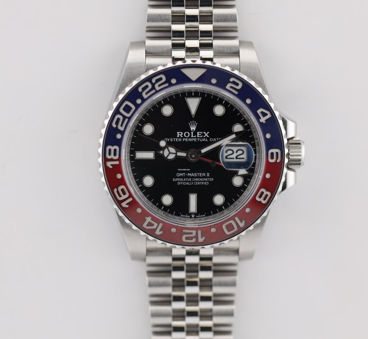 Rolex Gmt-master Ii 2022 Gmt Master Ii Pepsi Stainless Steel Jubilee 126710blro