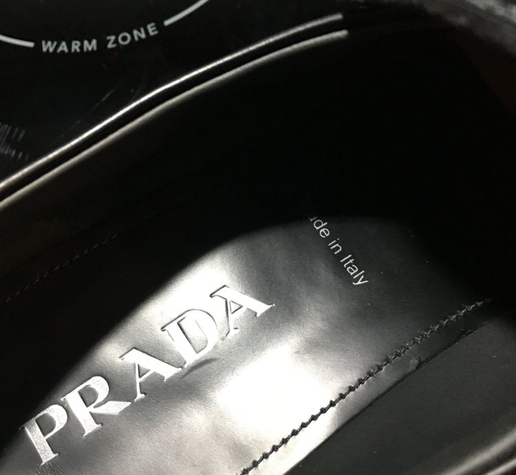 Prada Monolith Slip On Shoes