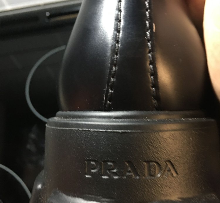 Prada Monolith Slip On Shoes