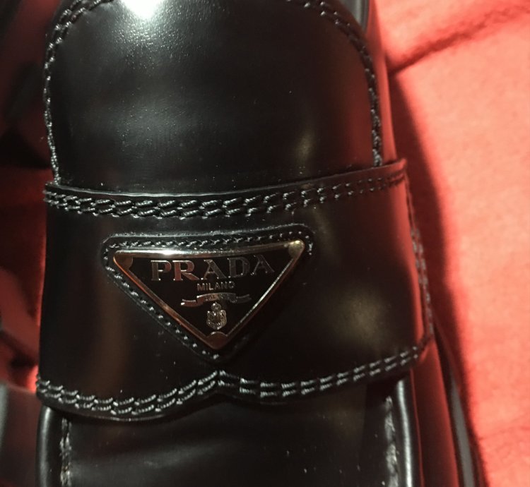 Prada Monolith Slip On Shoes