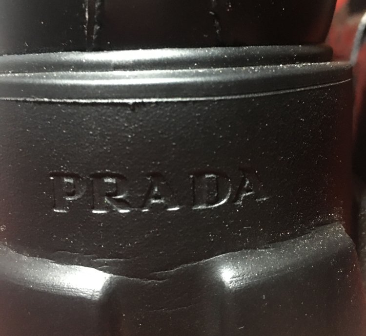 Prada Monolith Slip On Shoes