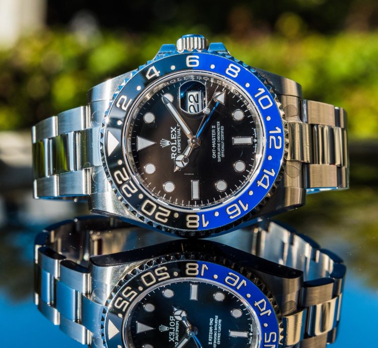 Rolex Gmt-master Ii 2023 Batman On Oyster Bracelet
