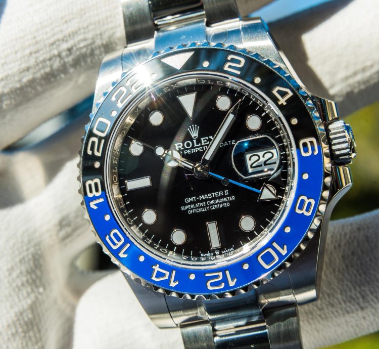Rolex Gmt-master Ii 2023 Batman On Oyster Bracelet