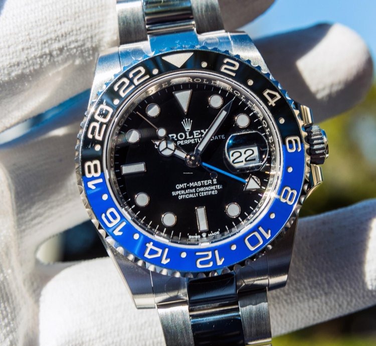Rolex Gmt-master Ii 2023 Batman On Oyster Bracelet