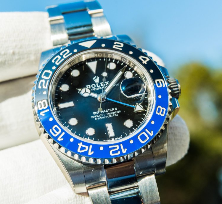Rolex Gmt-master Ii 2023 Batman On Oyster Bracelet