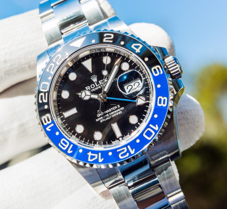 Rolex Gmt-master Ii 2023 Batman On Oyster Bracelet