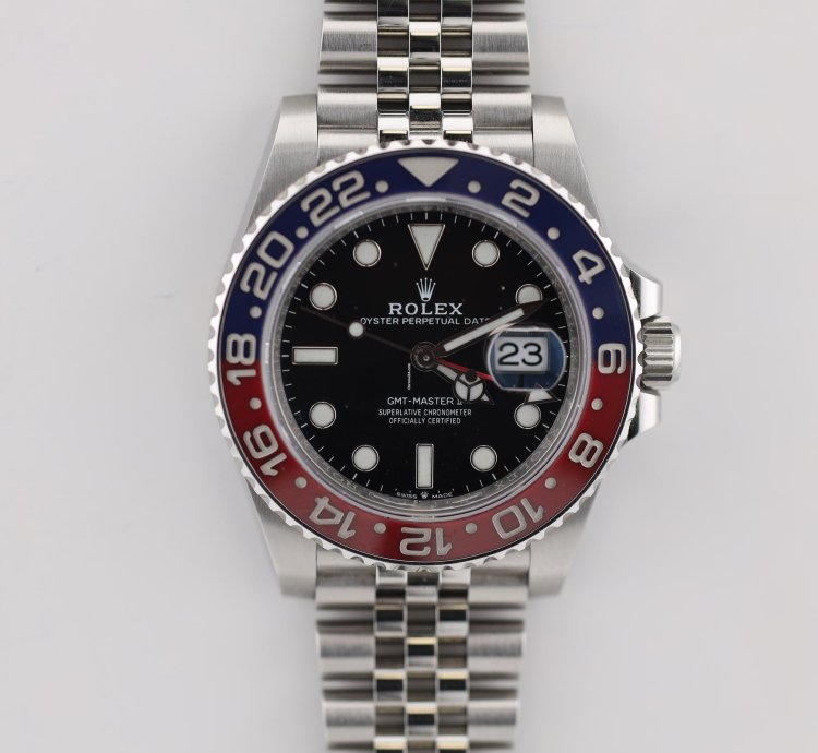Rolex Gmt-master Ii 2023 Gmt Master Ii Pepsi Stainless Steel Jubilee 126710blro
