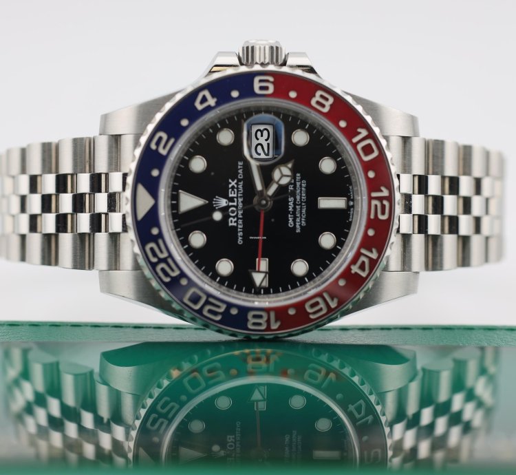 Rolex Gmt-master Ii 2023 Gmt Master Ii Pepsi Stainless Steel Jubilee 126710blro