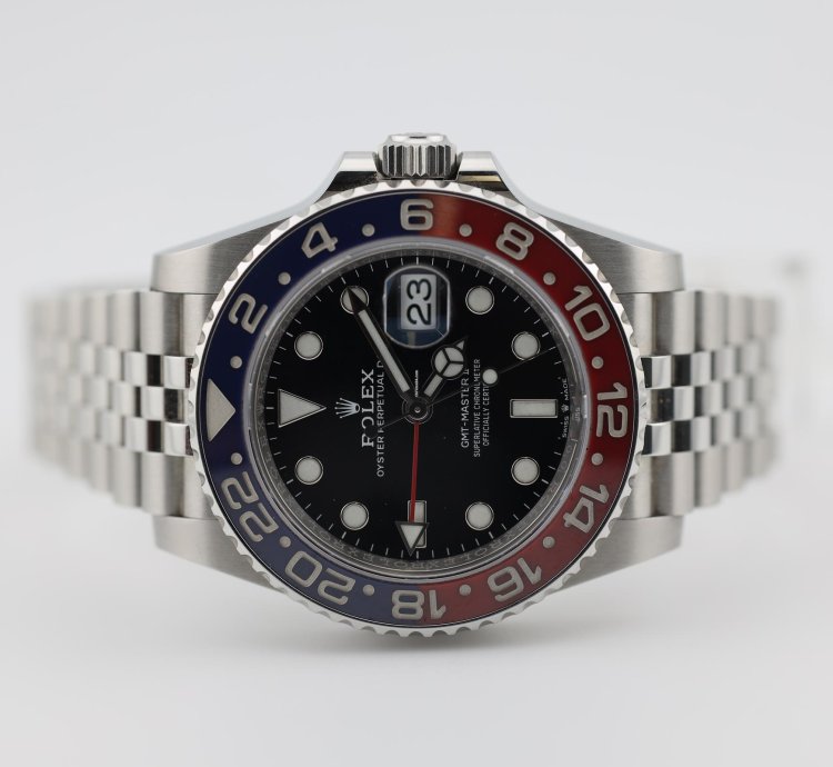 Rolex Gmt-master Ii 2023 Gmt Master Ii Pepsi Stainless Steel Jubilee 126710blro