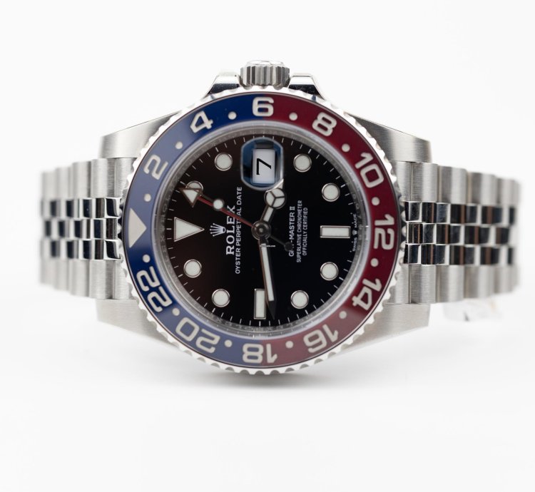 Rolex Gmt-master Ii 2023 Gmt Master Ii Stainless Steel Jubilee Bracelet Pepsi 126710blro