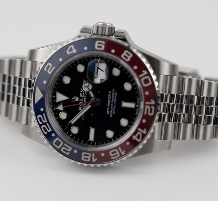 Rolex Gmt-master Ii 2023 Gmt Master Ii Stainless Steel Jubilee Bracelet Pepsi 126710blro