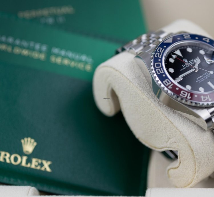 Rolex Gmt-master Ii 2023 Gmt Master Ii Stainless Steel Jubilee Bracelet Pepsi 126710blro