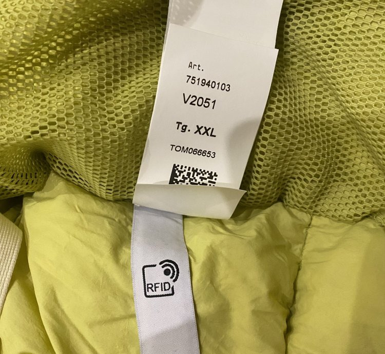 Stone Island Shadow High Density -nylon Jersey Down Jacket