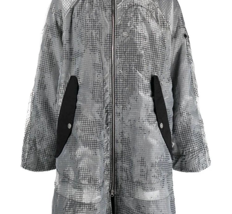 Stone Island Shadow Project - Distorted Ripstop Camo Parka