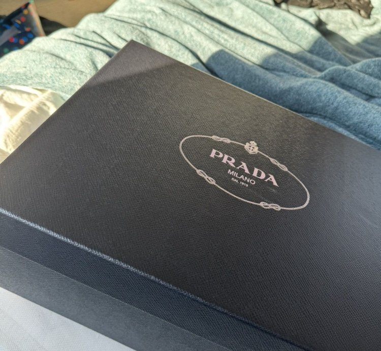 Prada Monolith Triangle Logo Loafers
