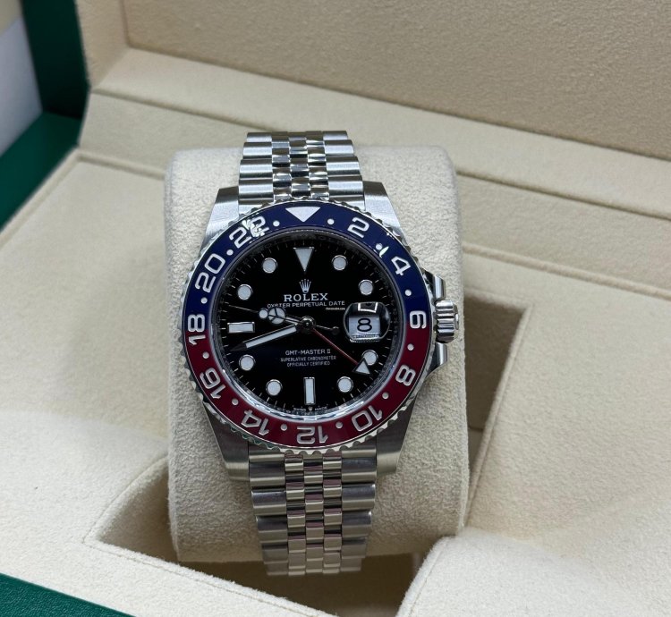 Rolex Gmt-master Ii 2024 Gmt-master Ii Pepsi Jubilee Bracelet Unworn 126710blro Box Papers