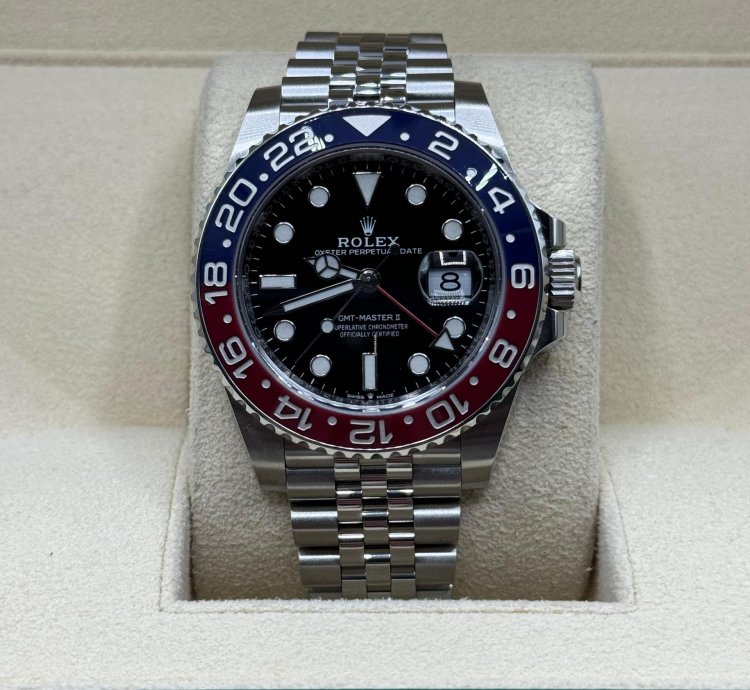 Rolex Gmt-master Ii 2024 Gmt-master Ii Pepsi Jubilee Bracelet Unworn 126710blro Box Papers