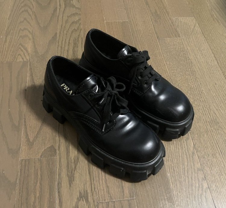 Prada Monolithic Derby