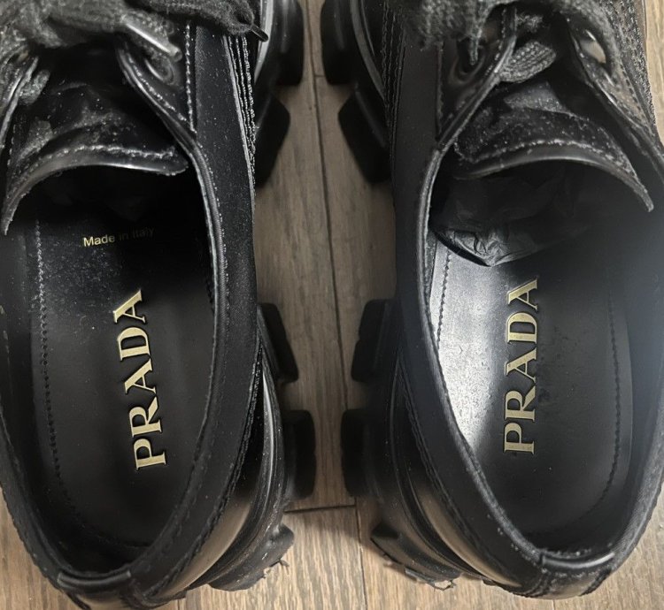 Prada Monolithic Derby