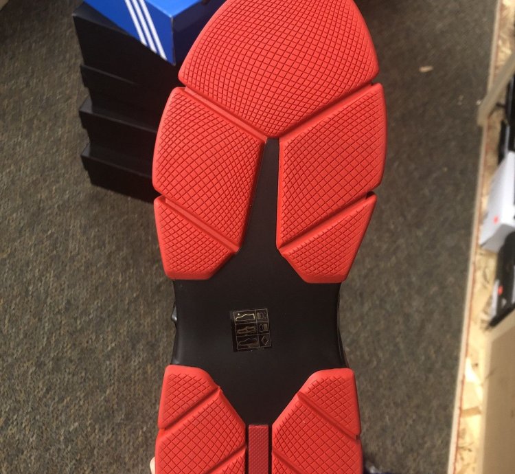 Prada Neoprene Buckle Sneakers