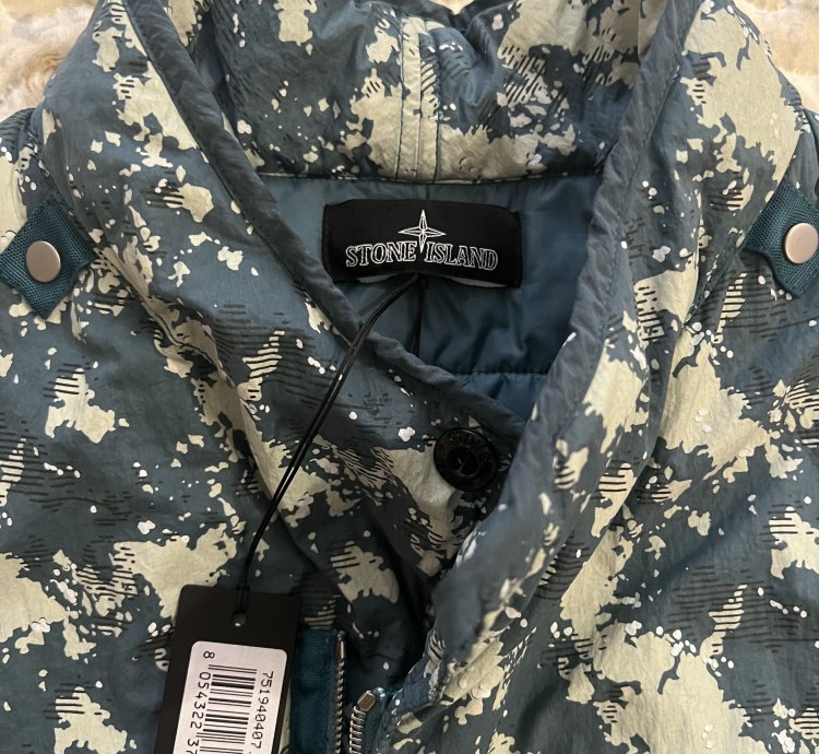 Stone Island Shadow Project Augment Printed Jacket Liner