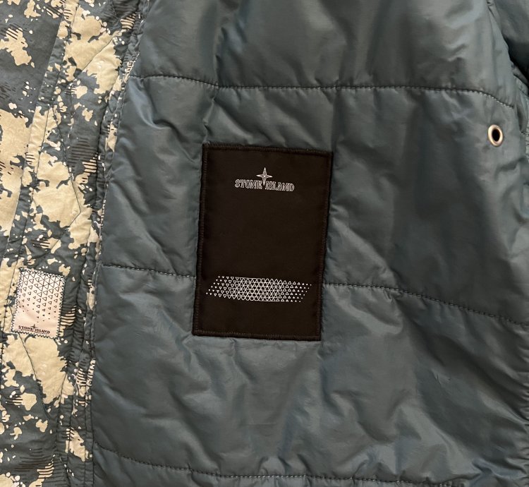 Stone Island Shadow Project Augment Printed Jacket Liner
