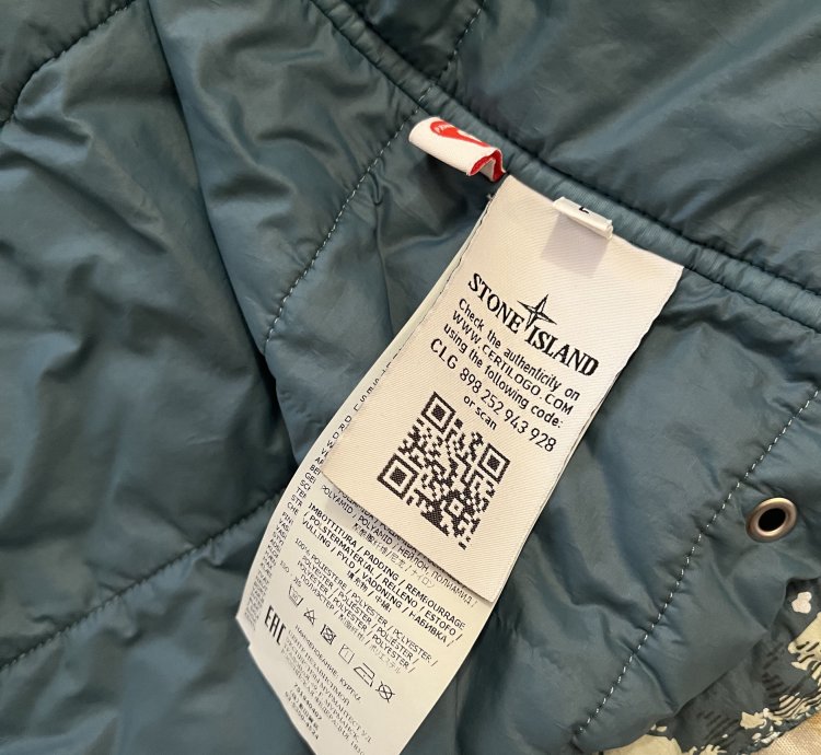 Stone Island Shadow Project Augment Printed Jacket Liner