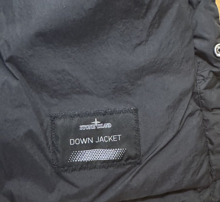 Stone Island Shadow Project Black Puffer Gilet Down Jacket