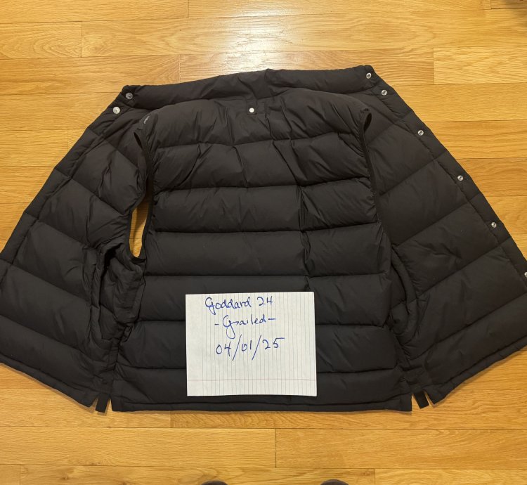 Stone Island Shadow Project Black Puffer Gilet Down Jacket