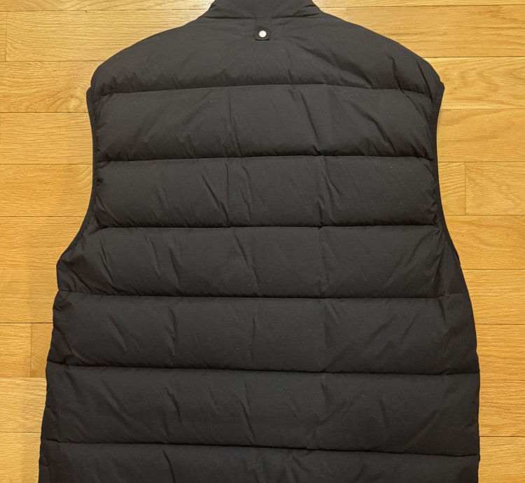 Stone Island Shadow Project Black Puffer Gilet Down Jacket