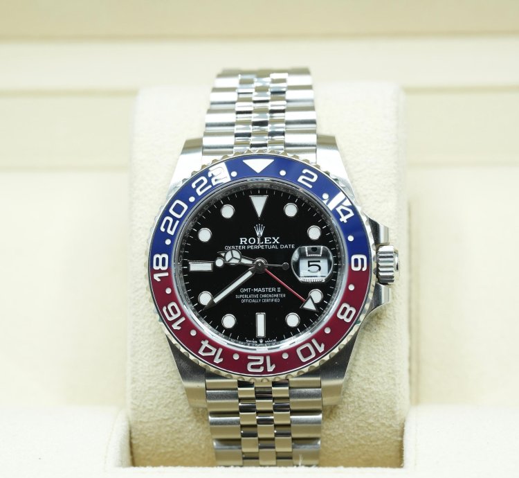Rolex Gmt-master Ii 2025 Gmt-master Ii Pepsi Jubilee Bracelet Unworn Full Set Box Papers 126710blro