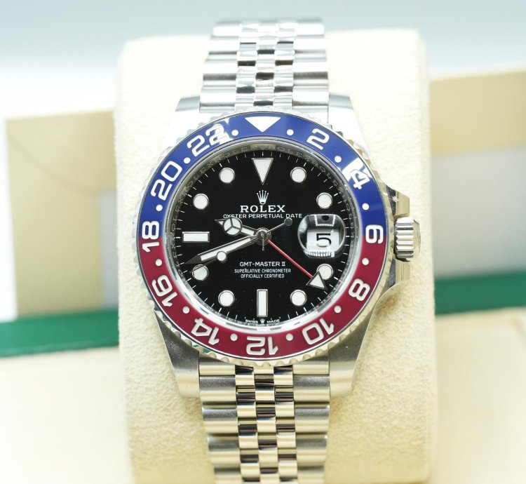 Rolex Gmt-master Ii 2025 Gmt-master Ii Pepsi Jubilee Bracelet Unworn Full Set Box Papers 126710blro