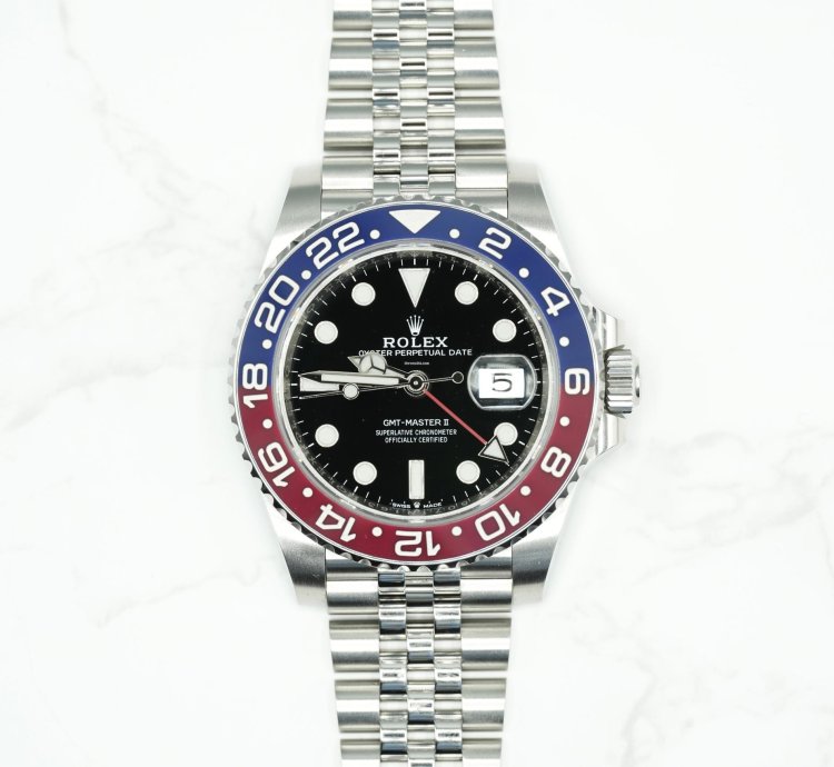 Rolex Gmt-master Ii 2025 Gmt-master Ii Pepsi Jubilee Bracelet Unworn Full Set Box Papers 126710blro