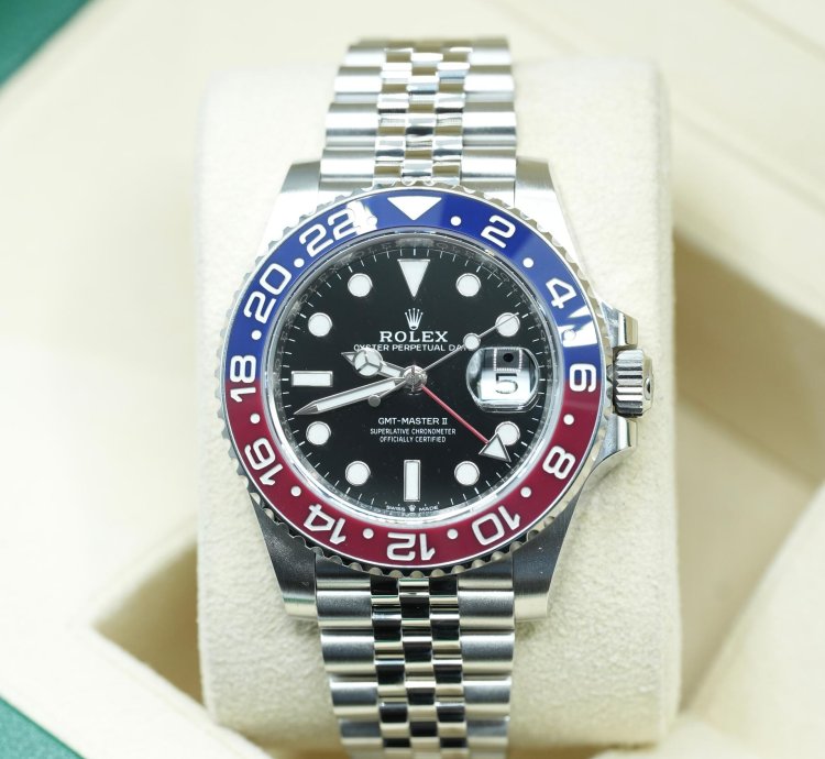 Rolex Gmt-master Ii 2025 Gmt-master Ii Pepsi Jubilee Bracelet Unworn Full Set Box Papers 126710blro