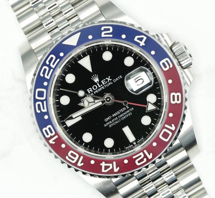 Rolex Gmt-master Ii 2025 Gmt-master Ii Pepsi Jubilee Bracelet Unworn Full Set Box Papers 126710blro