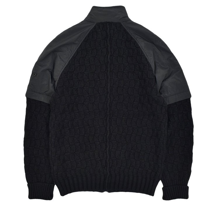 Stone Island Shadow Project Convertible Knitted Jacket