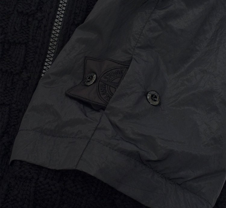 Stone Island Shadow Project Convertible Knitted Jacket
