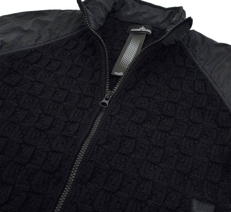 Stone Island Shadow Project Convertible Knitted Jacket
