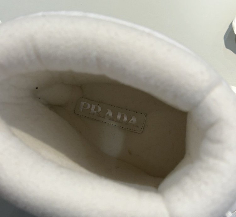 Prada Nylon Padded Snow Boots