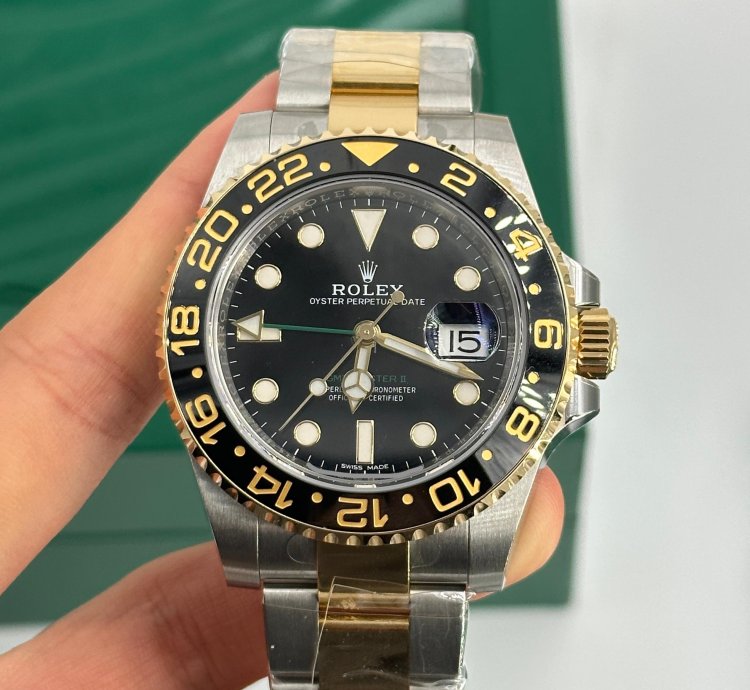 Rolex Gmt-master Ii 40mm Black Dial