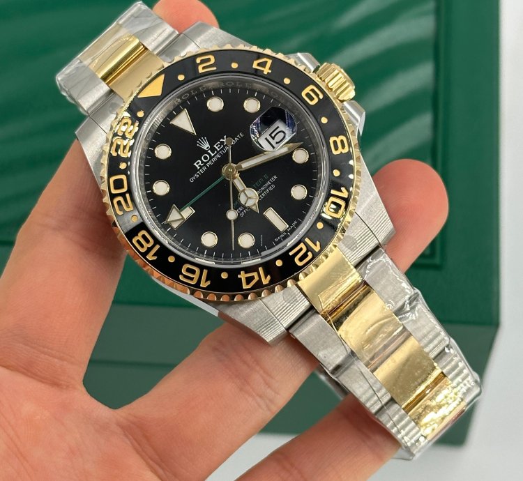 Rolex Gmt-master Ii 40mm Black Dial