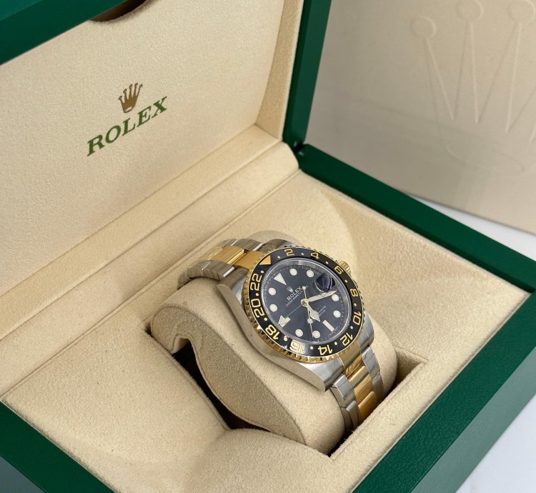 Rolex Gmt-master Ii 40mm Black Dial