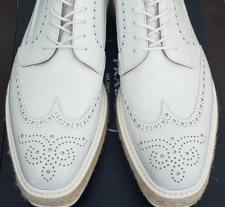 Prada Oversole Wingtip Creepers